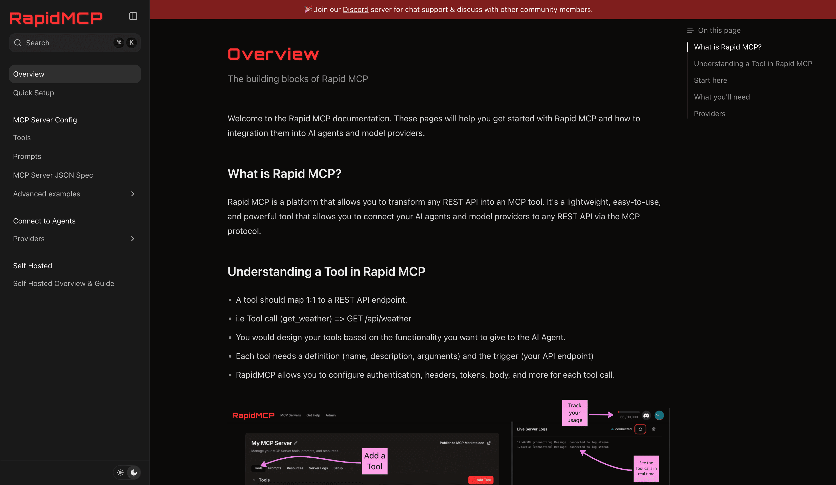 Rapid MCP Docs Centre is Live